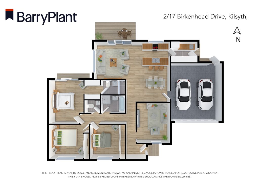 3D Color Floor Plan - B_BarryPlant_Final Imagtor Floor Plan 3D after