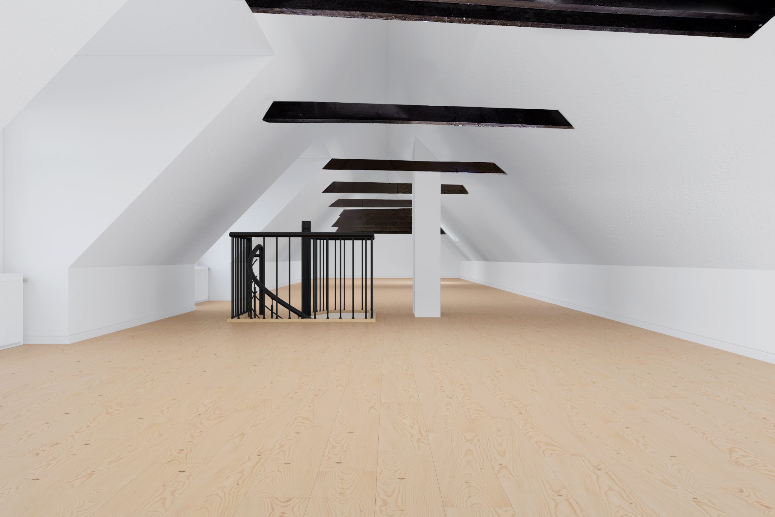 Virtual Renovation Replace Flooring, Ceiling, Walls after