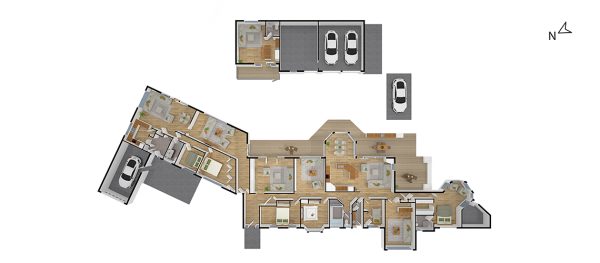 imagtor floor plan 3D 4