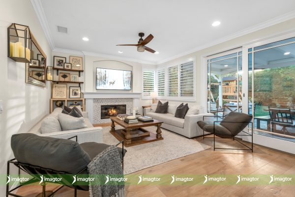 imagtor photo editing advanced cozy living room