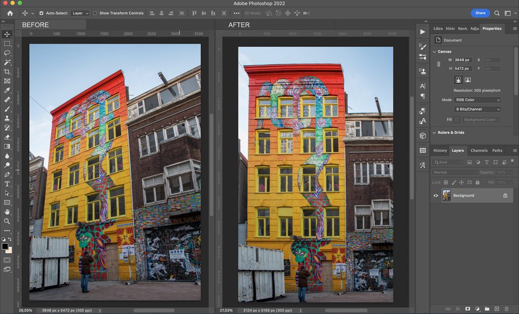 AI-Powered Lens Correction with Smart Perspective Warp AI-Powered Lens Correction with Smart Perspective Warp