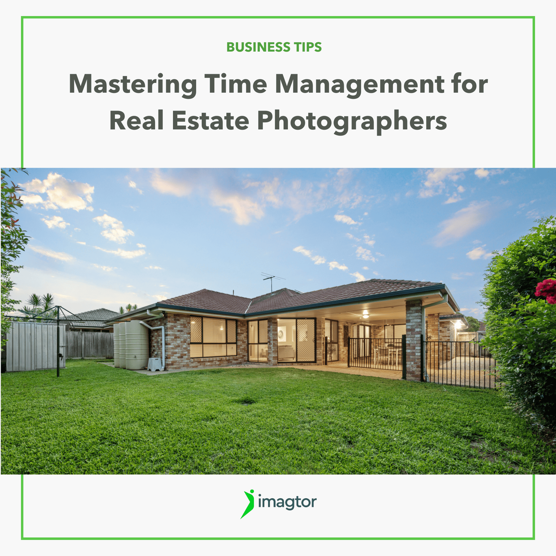 Mastering Time Management for Real Estate Photographers