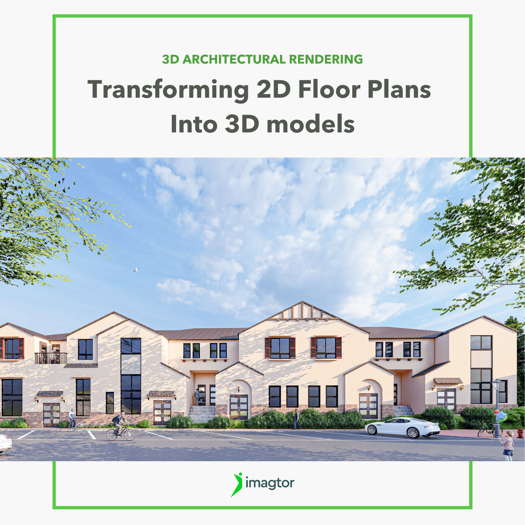 3D Rendering for Architecture Firms: Transforming 2D Floor Plans