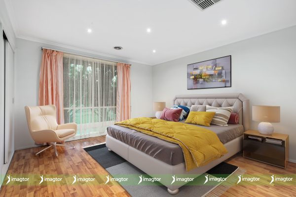 imagtor virtual staging modern bedroom