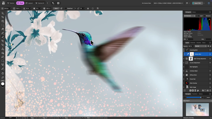 Editing software Affinity Photo