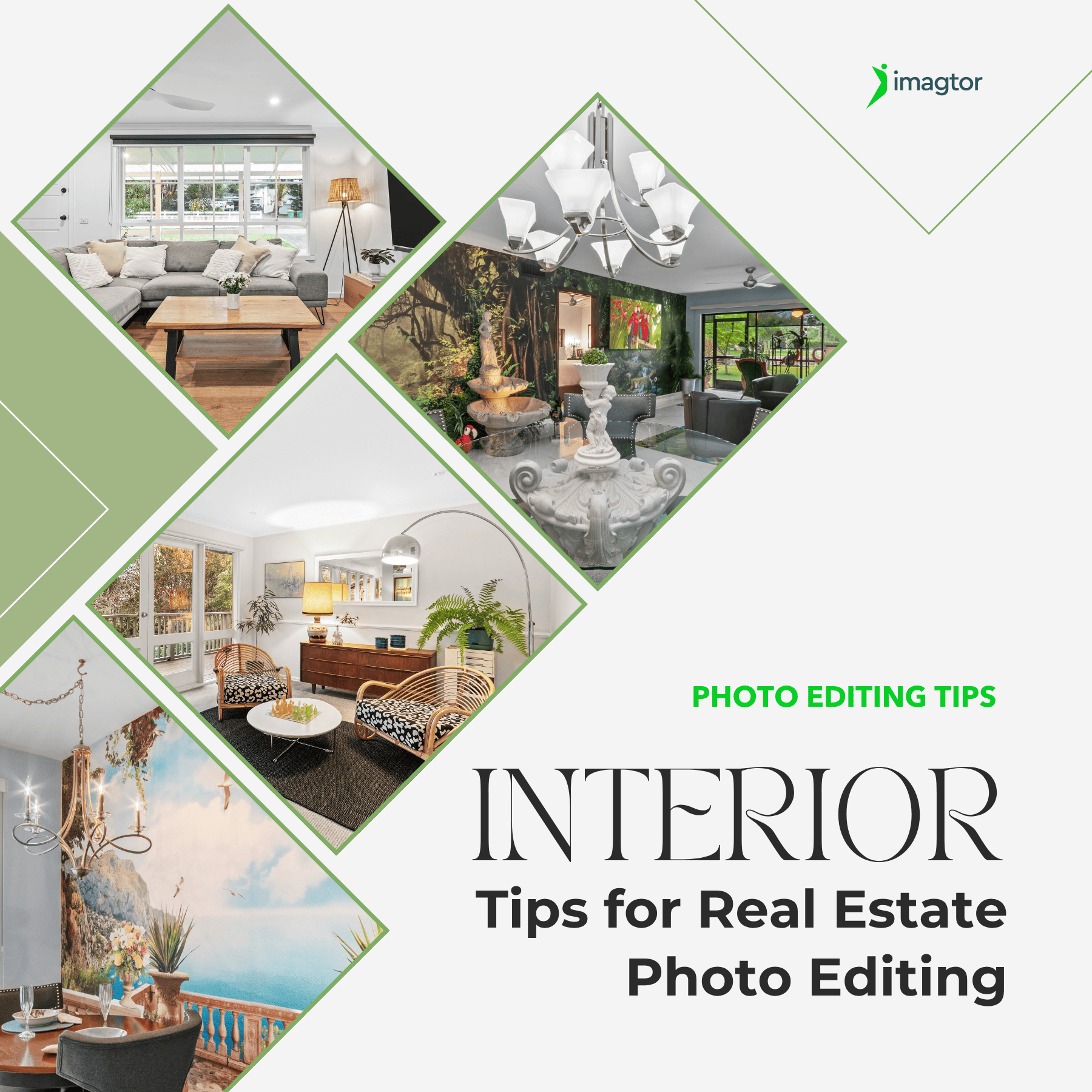 How to do interior real estate photo editing right